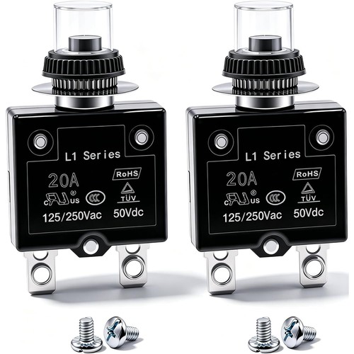 Mxuteuk 2pcs 20amp circuit - mxuteuk,
