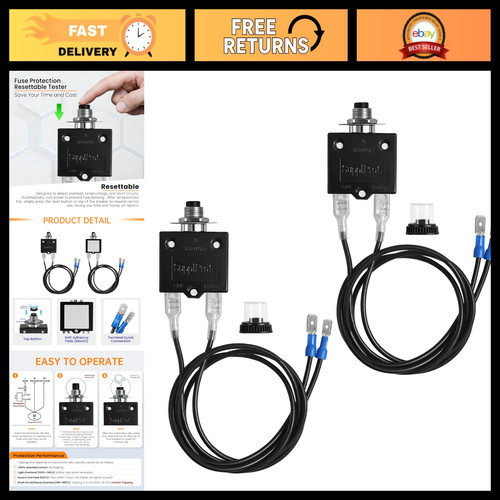 Pack push button resettable - 2-pack,
