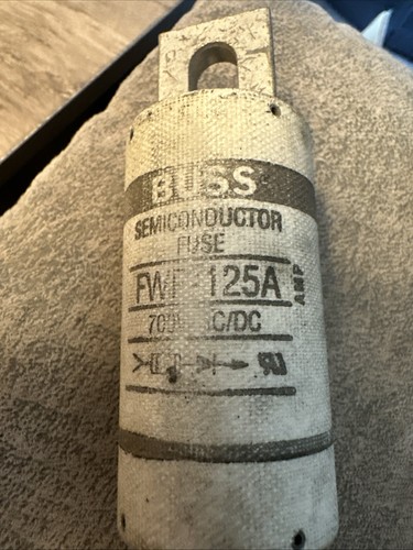 Bussmann fwh 125a 125 - amp, 500